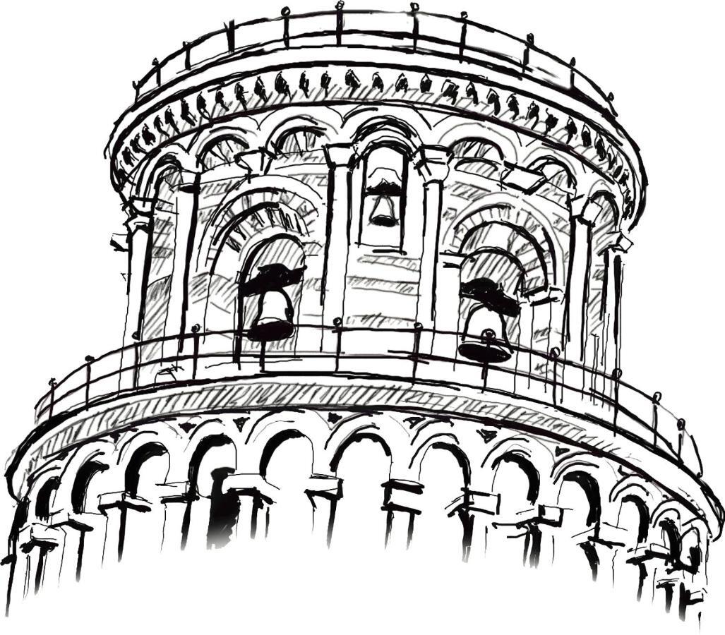 Il Campanile II Locazione Turistica Hotell Pisa Exteriör bild